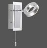 Paul Neuhaus Wandleuchte 9785-96 Sileda aluminium LED Board 6W 500Lumen warmweiß Bild 5