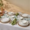 Karaca Geschirr-Set Karaca Stream Saturn 12-tlg Tafelservice für 4 Personen Weiß (12-tlg), 4 Personen, KNOCHENPORZELLAN, Bone China Bild 2