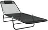 vidaXL Klappbare Sonnenliege Schwarz 182 x 55 x 85,5 cm Textilene 42003153 Bild 2
