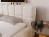 GRAINGOLD Alicante Doppelbett 140x200, Polsterbett mit Bettkasten und Kopfteil, Velour-Stoff, Beige Bild 5