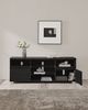 Vasagle TV-Schrank Fernsehtisch mit LED-Beleuchtung, 2 Schränke, 160 cm Bild 3