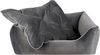 Dandy Dog Hundebett Magic Velvet Grey Größe XL Bild 3