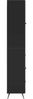 vidaXL Schrankset 2 pcs Schwarz Holzwerkstoff 3416899 Bild 5