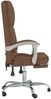 vidaXL Bürostuhl mit Massagefunktion Braun Stoff 349684 Bild 4