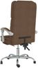 vidaXL Bürostuhl mit Massagefunktion Braun Stoff 349684 Bild 5