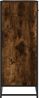 vidaXL Schuhschrank Räuchereiche 75x38x97,5 cm Holzwerkstoff Metall 3300877 Bild 5