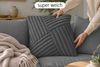 Amilian Kissenbezüge 4er Set Kissenhüllen dekorativ weich für Sofa & Couch, Kissenbezug für Dekokissen Zierkissen Kissen Bild 2