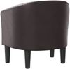 vidaXL Clubsessel Braun Kunstleder 356459 Bild 5