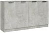 Sideboards 2 Stk Betongrau 60 x 30 x 70 cm Holzwerkstoff [3115775] Bild 2