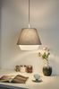 48093 Pauleen Noble Delight Pendelleuchte max20W E27 Grau Stoff 19117 Bild 3