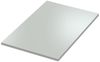 Dekor Spanplatte 19mm Tischplatte grau melaminharzbeschichtet mit ABS Kante Umleimer - Größe 120 x 50 cm - Höhe 1,9 cm - Farbe Lichtgrau Bild 3