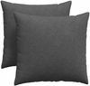 vidaXL Sofakissen 2 Stück Dunkelgrau 45 x 45 cm Cordstoff 42013947 Bild 2