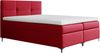 99rooms Nelson Boxspringbett Kunstleder 120x200 cm Rot Bild 4