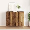 Sideboard, Kommode Altholz 90 x 34 x 80 cm Holzwerkstoff j837p Bild 2