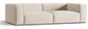 Micadoni Sofa Nuria 5-Sitzer Samt Beige Bild 2