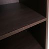 Hochschrank HWC-O40, Schrank Highboard mit Türen Staufächer Schubladen, MDF Metall Melamin 138x79x40cm ~ Walnuss-Optik Bild 4