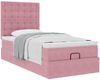 vidaXL Ottoman-Bett mit Matratzen Rosa 80x200 cm Samt 3313582 Bild 5