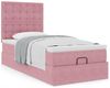 vidaXL Ottoman-Bett mit Matratzen Rosa 80x200 cm Samt 3313582 Bild 4