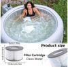 FELIXLEO Kartuschen-Filterpumpe Ersatzfilter für MSPA Whirlpool zubehör für MSPA FD2089 (8 St) Bild 2