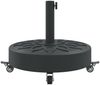 vidaXL Sonnenschirmständer mit Rollen für Ø38/48 mm Mast 27 kg Rund 4007976 Bild 5