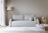 Selsey 'Nubelle' Sofa 3-Sitzer mit Schlaffunktion & Stauraum, Chenille, hellgrau Bild 2