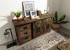 Sideboard Mango 150x45x80 braun lackiert RAILWAY #400 Bild 2