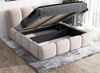 Polsterbett LUMO 180x200 ohne Matratze mit Bettkasten und Lattenrost. Farbe: Anthracite 18 Bild 5