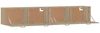 vidaXL Wandschränke 2 Stk. Sonoma-Eiche 100x36,5x35 cm Holzwerkstoff 3115670 Bild 5