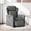 vidaXL Massagesessel Elektrisch Dunkelgrau Stoff 3303125 Bild 2
