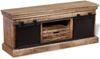 vidaXL TV-Schrank mit 2 Schiebetüren Massivholz Mango 110x30x45 cm 244019 Bild 2