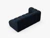 Micadoni Modulares Sofa Lupine 3-Sitzer Links Boucle Baloo Dunkelblau Bild 3
