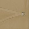 anndora Sonnensegel Tarp 3x3x3 Meter dreieckiger Sonnenschutz, luftdurchlässiger Stoff Bild 4