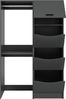 welltime Badmöbel-Set FALAS, TOPSELLER!, 2-teilig, Hauswirtschaftsraum Set, Breite 126 cm, (Set, 2-St, bestehend aus: 1x Waschmaschinenumbauschrank & 1x Wäscheschrank), Kombination, Waschmaschinenumbau, Waschmaschinenschrank, Wäschekammer Bild 3