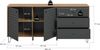 Sideboard (B/H/T: 169x76x40 cm) in Artisan Oak Nachbildung und anthrazit matt Bild 4