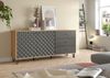 Sideboard (B/H/T: 169x76x40 cm) in Artisan Oak Nachbildung und anthrazit matt Bild 5