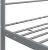 vidaXL Himmelbett Grau Metall 180x200 cm 325068 Bild 5