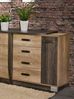 Schubladenunterschrank Rimini 50x82cm HETTICH Vollauszug matt Farbe: RAL 3004 purpurrot matt / lava RI-D3A/50 Bild 2