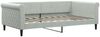 vidaXL Tagesbett Hellgrau 100x190 cm Samt 354262 Bild 2