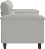 vidaXL 2-Sitzer-Sofa Hellgrau 140 cm Mikrofasergewebe 359562 Bild 4