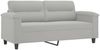 vidaXL 2-Sitzer-Sofa Hellgrau 140 cm Mikrofasergewebe 359562 Bild 2