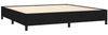 Bettgestell Schwarz 200x200 cm Stoff [347092] Bild 4