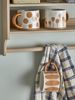 CREATIVE COLLECTION Linora Becher Braun Steingut Bild 1