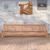 CLP Schaukelbank Joyce Teakholz wetterfest,teak 220 cm Bild 2