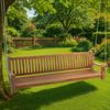 CLP Schaukelbank Joyce Teakholz wetterfest,teak 220 cm Bild 3