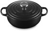 Le Creuset Sauteuse Bräter rund Signature 24 cm Schwarz - Schwarz - 20 bis 24 cm Bild 4