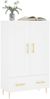 vidaXL Highboard Weiß 69,5x31x115 cm Holzwerkstoff 830308 Bild 3