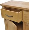Sideboard, Kommode 90x33,5x83 cm Massivholz Eiche j716p Bild 4