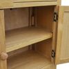 Sideboard, Kommode 90x33,5x83 cm Massivholz Eiche j716p Bild 5