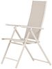 Venture Home Gartenstuhl Levanzo, 2er-Set Gartenstühle klappbar, belastbar bis 110 kg, Stuhlset, Stahlrahmen, Textilene-Sitz, klappbar, verstellbare Lehne Bild 4