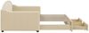vidaXL Tagesbett Ausziehbar mit Schubladen Creme 90x200 cm Stoff 3197570 Bild 4